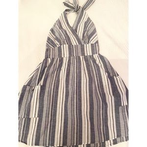 Halter skater dress